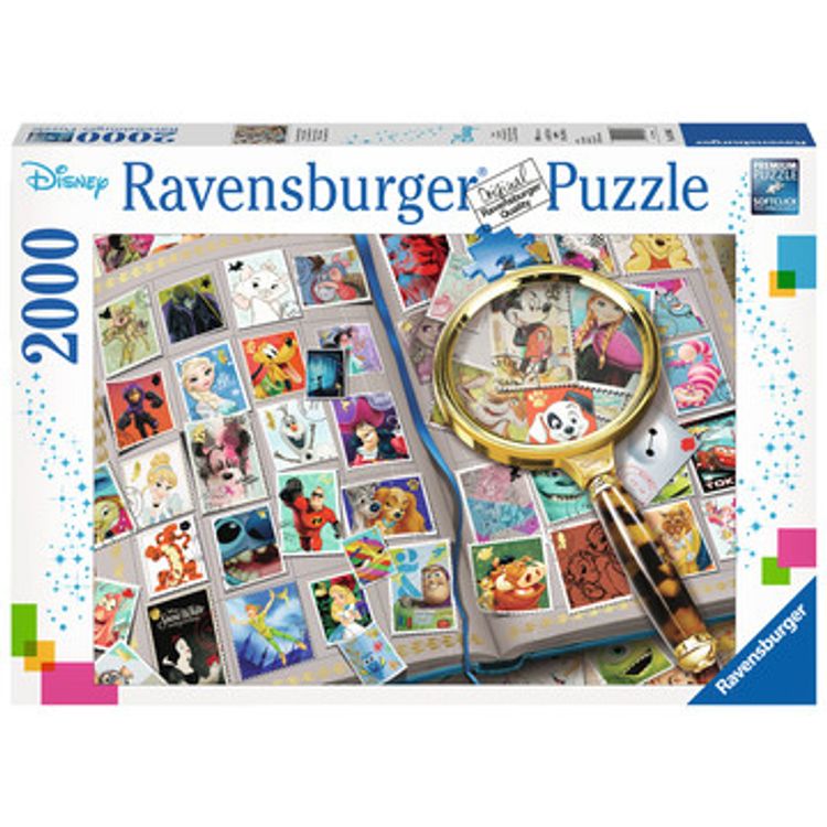 Tootefoto - Ravensburger 00.016.706 Libistatav pusle 2000 tk Multifilmid