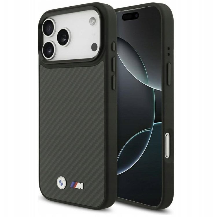 Tootefoto - BMW M Kevlar Matt MagSafe Case for iPhone 17 Pro Max Black