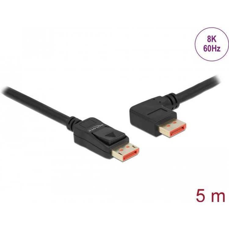 Tootefoto - DeLOCK 87049 DisplayPort-kaabel 5 m Must