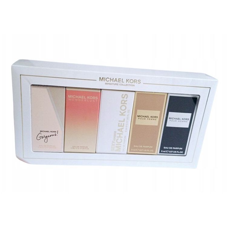 Tootefoto - Komplekt, Michael Kors, miniatuurid, parf mvesi, naistele, 5 tk, 5 ml * miniatuurne naistele