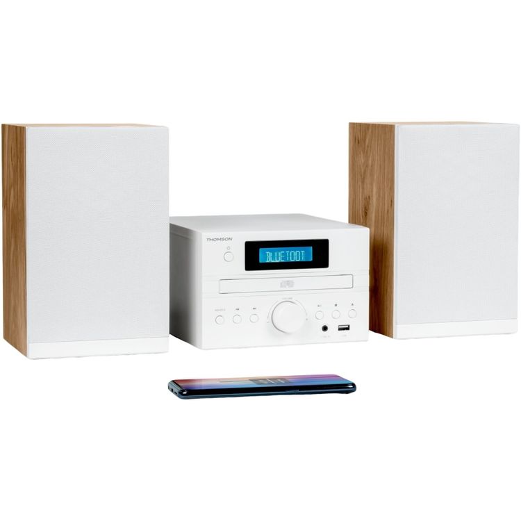 Tootefoto - Thomson MIC121BT White Home Sound System