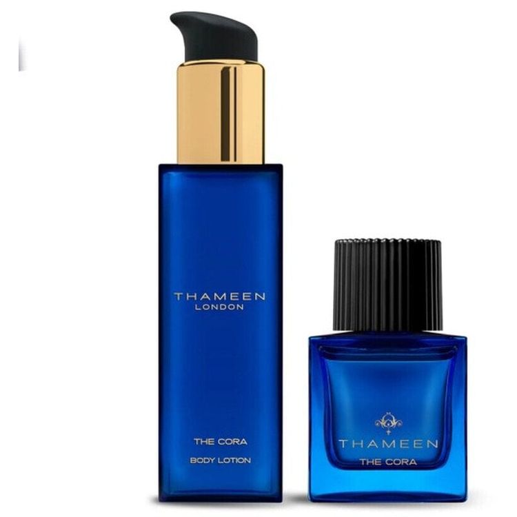 Tootefoto - Thameen Londoni komplekt: The Cora, Extrait De Parfum, Unisex, 50 ml + The Cora, kehakreem, keha, 100 ml Unisex