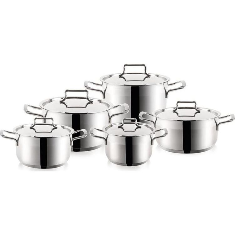 Tootefoto - Orion Potikomplekt / potid 18/10 ANETT 10 tk. universaalne