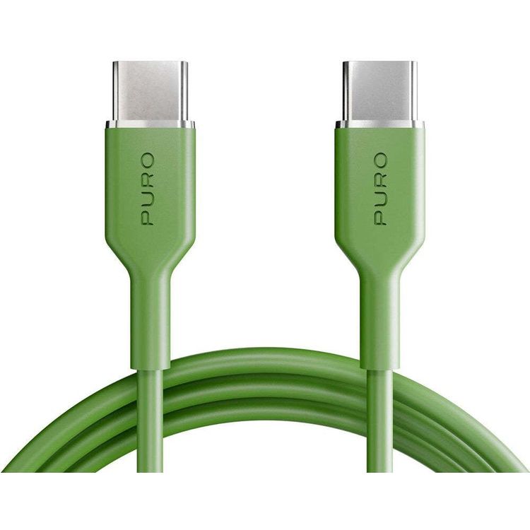 Tootefoto - Kabel Puro ICON USB-C - USB-C 1,5m - zielony