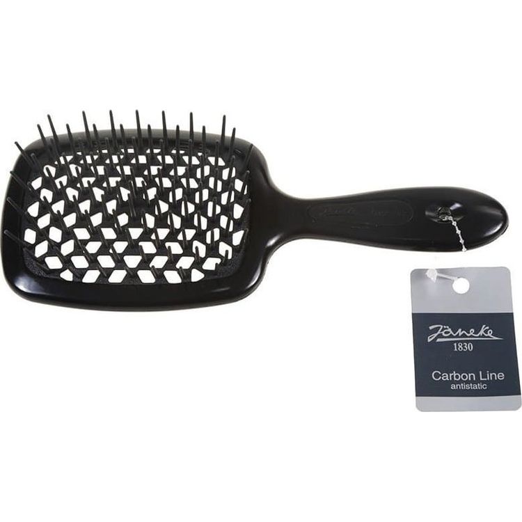 Tootefoto - JANEKE Carbon Superbrush Line, s sinikust eemaldav hari, must