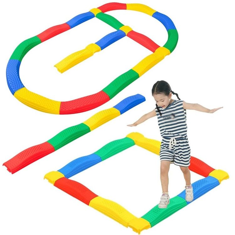 Tootefoto - ROWNOWA NIA CIE KA SENSORYCZNA DESKI CZONE ANTYPO LIZG ZESTAW 16 EL.