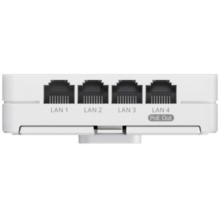 Tootefoto - Ruijie Reyee RG-RAP62-Sein | P rduspunkt, 5 porti, 1xPoE IN, 5xGE, 1xPoE Out 10W, WiFi 6, 2,4GHz/5GHz, AX3000, 2x5,4dBi, sein, r ndlus, pilv, v rk