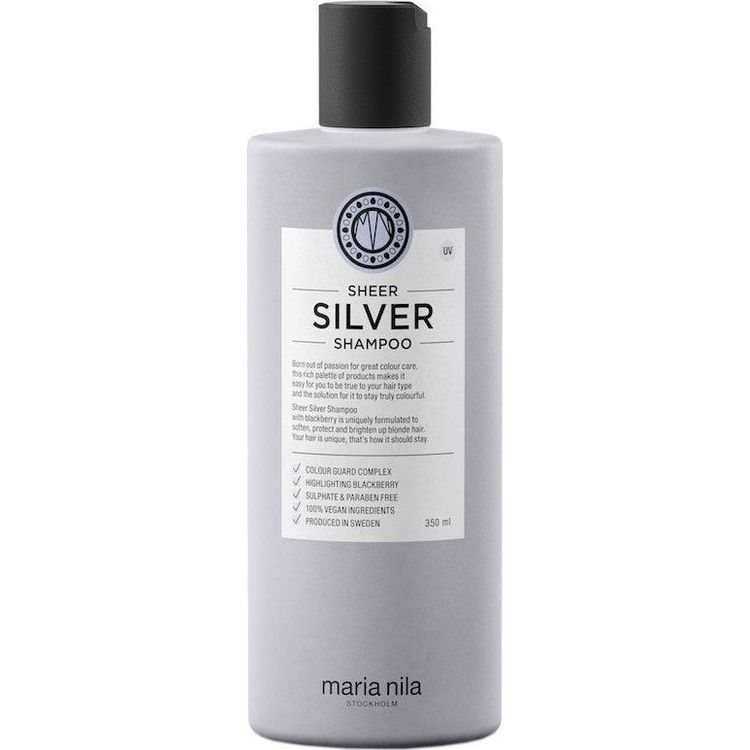 Tootefoto - Macadamia Maria Nila Sheer Silver juukse ampoon 350ml