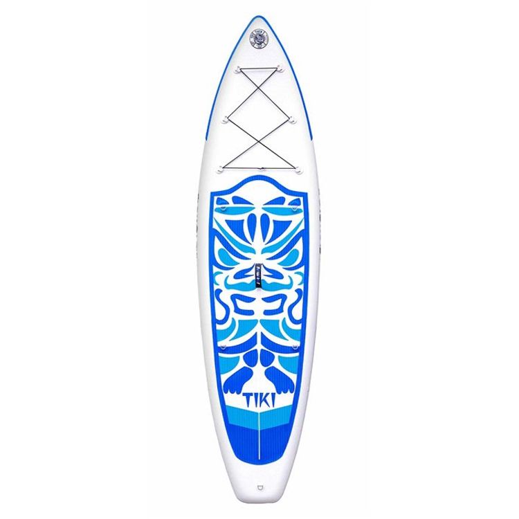 Tootefoto - Rebel Deska do p ywania SUP FunWater SUPFW05B Tiki 3,2m (niebiesko-bia a)