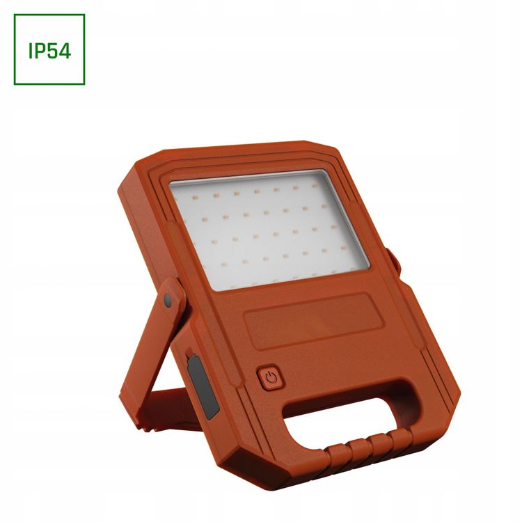 Tootefoto - Na wietlacz, lampa solarna LED 10W 1000lm 6000K IP54 CW, panel fotowoltaiczny, powerbank, NOCTIS SOLARIS TECHNIC