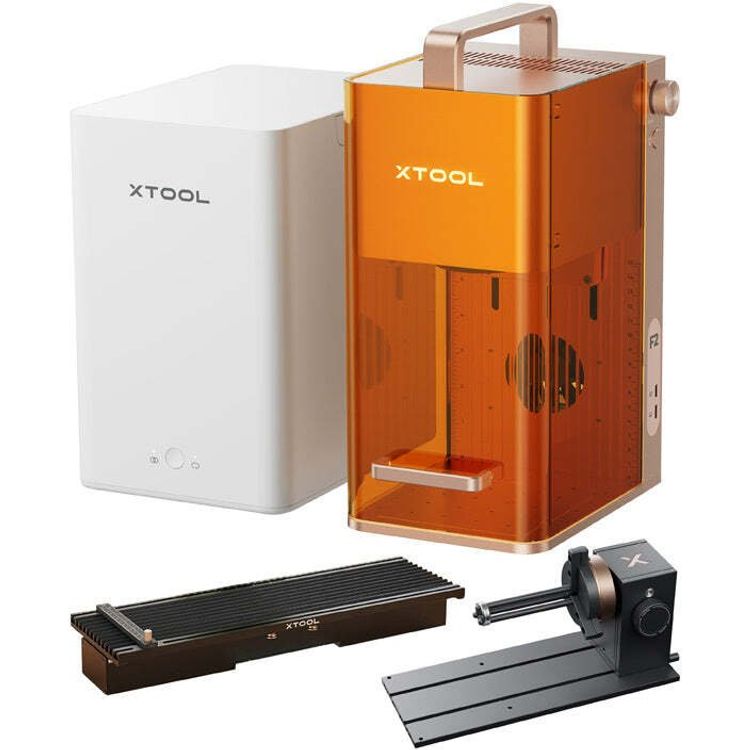 Tootefoto - Grawerka laserowa 2w1 xTool F2 - zestaw Deluxe