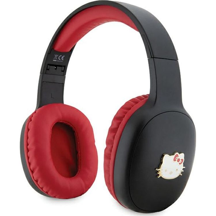 Tootefoto - HelloKitty k rvaklapid Hello Kitty Bluetooth k rvaklapid HKBHA1BKHLMK must/must metallist logo