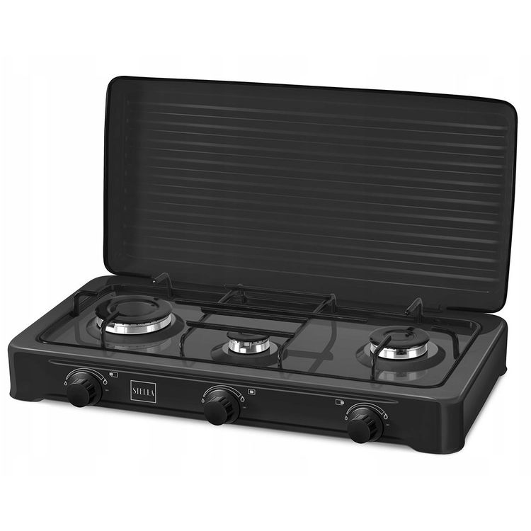 Tootefoto - Stella 3 p letiga gaasipliit Stella STKGA-03 antratsiit