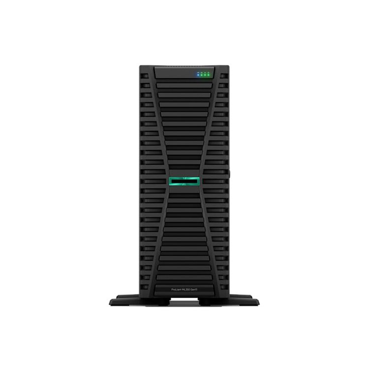 Tootefoto - HPE ProLiant ML350 Gen11 Intel Xeon-S 4410Y 12-Core (2.00GHz 30MB) 32GB (1 x 32GB) 8 x SFF x1 U.3 BC MR408i-o 1000W