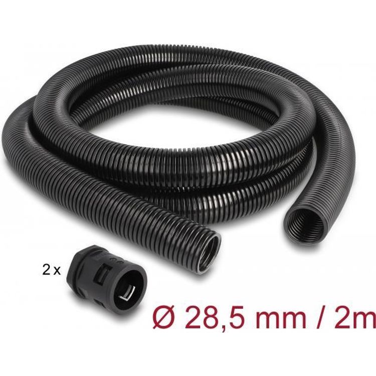 Tootefoto - DeLOCK 60466 juhtmete organisaator Kaabli mbris Must 1 tk