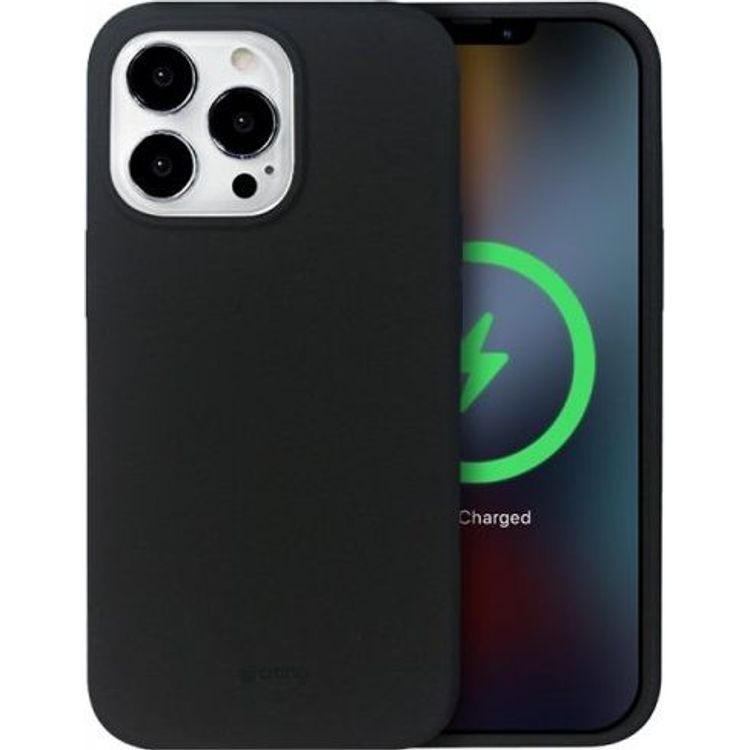 Tootefoto - Crong Crong Color Cover Magnetic - Case for iPhone 13 Pro Max MagSafe (black)