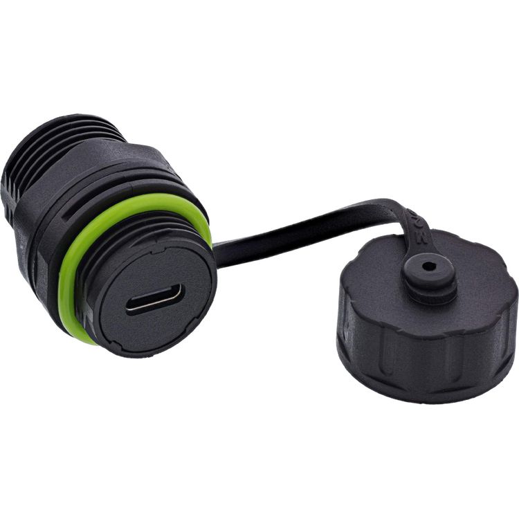 Tootefoto - InLine USB-C-Kabelkupplung mini IP68 geschirmt 2x USB-C Buchse (69927N)