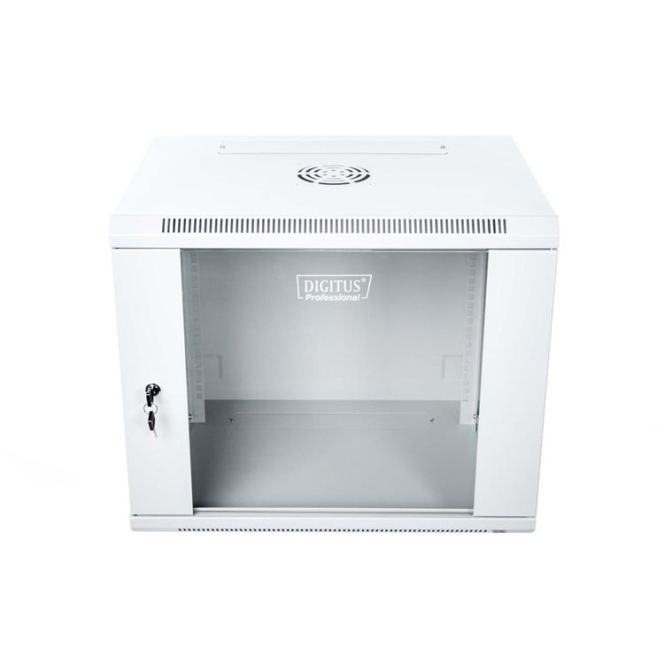Tootefoto - DIGITUS Wallmount cabinet 9U, 600x450mm, grey RAL 7035