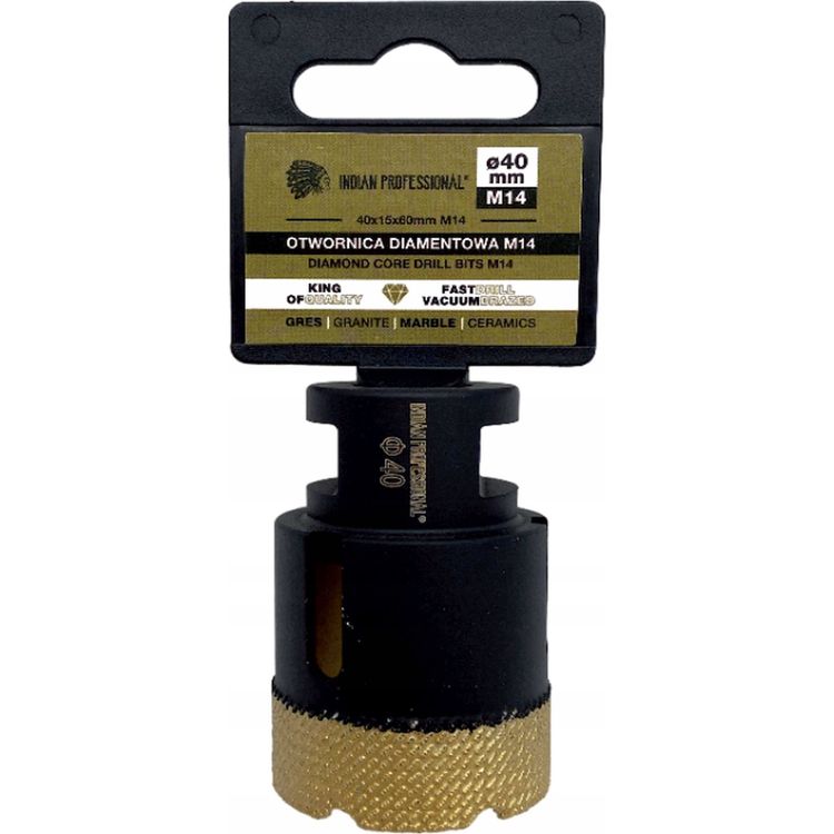 Tootefoto - INDIA PROFESSIONAL DIAMOND CROWN M14 40mm KUIVPUURIMINE /INDIA PROFESSIONAL