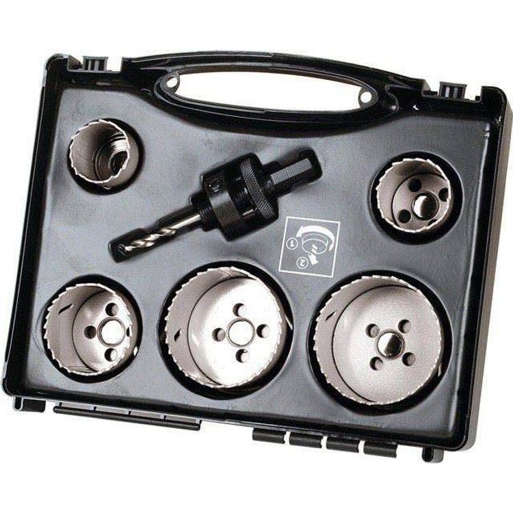 Tootefoto - Wolfcraft HSS-BIM AVAMISKOMPLEKT T, 35,40,51,65,68MM - WF3764000