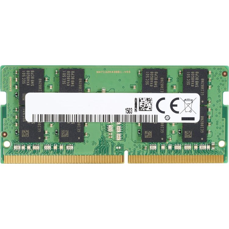 Tootefoto - HP - DDR4 - Modul - 4 GB - SO DIMM 260-PIN - 3200 MHz / PC4-25600 - 1.2 V - ungepuffert - non-ECC - f r EliteBook 835 G7, 830 G8, 840 G8, 850 G8, ProBook 440 G7, 445 G7, 450 G7, 45