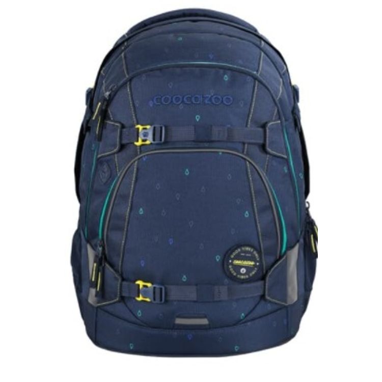 Tootefoto - Coocazoo Happy Raindrops seljakott Seljakott kooli Sinine Pol ester