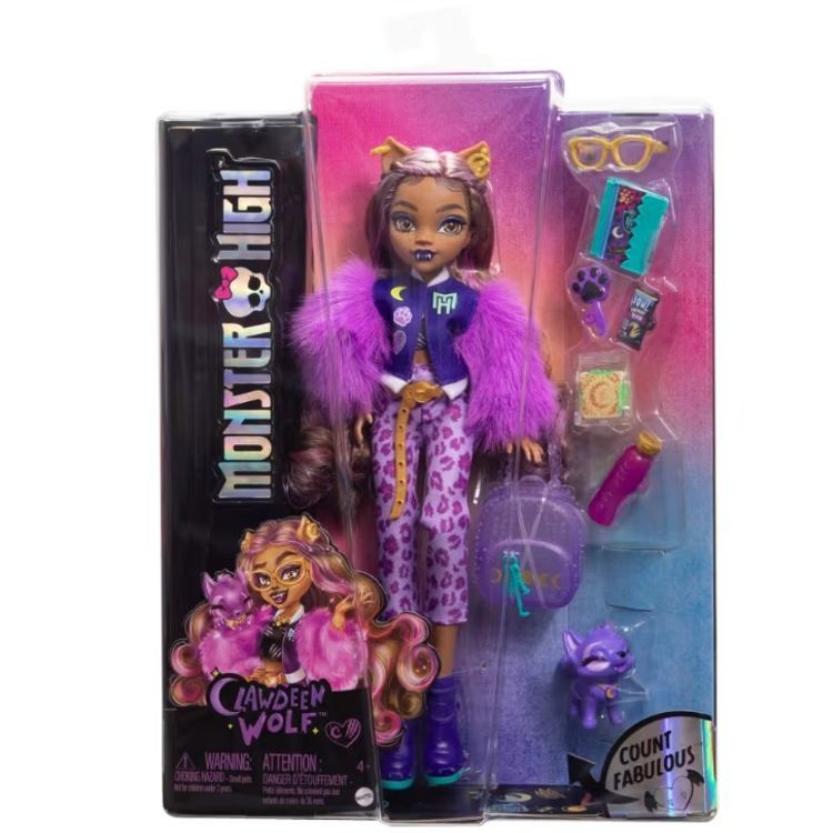 Tootefoto - Lalka Monster High Clawdeen Wolf