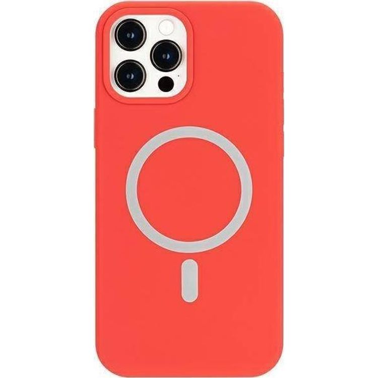 Tootefoto - Mercury Mercury MagSafe Silicone iPhone 13 Pro Max 6,7" heleroosa/heleroosa