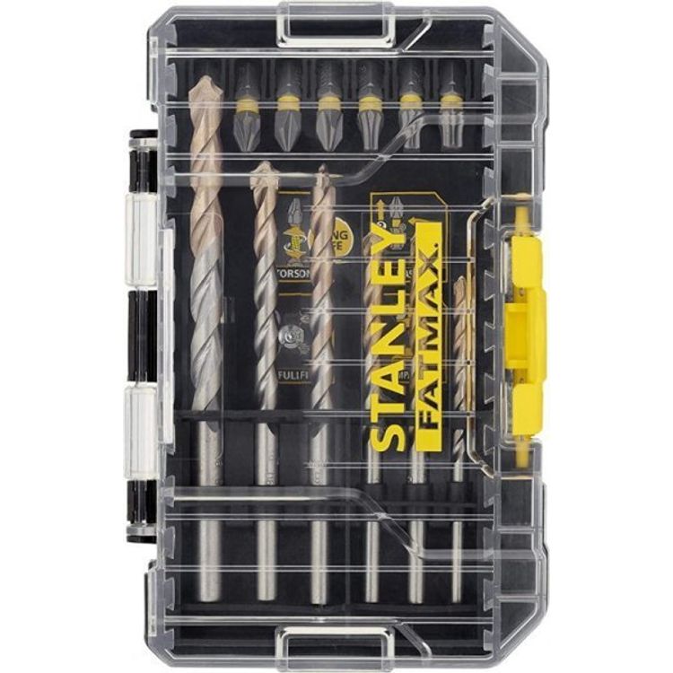 Tootefoto - Stanley t riistakomplekt PUURIDE JA TERADE KOMPLEKT 19 TK. (1 komplekt)