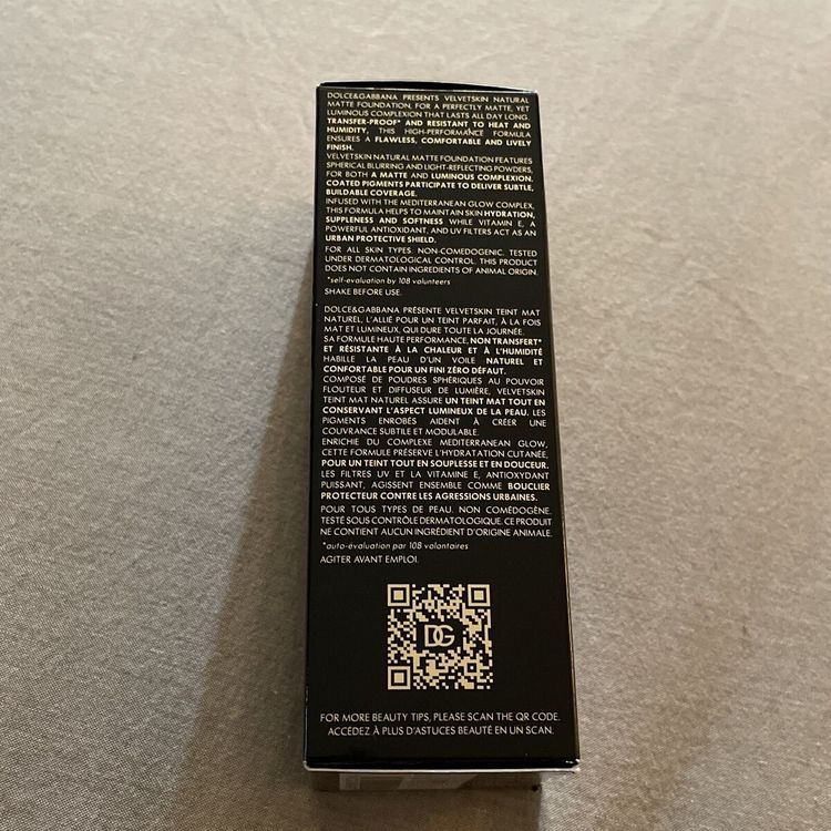 Tootefoto - Dolce & Gabbana Dolce & Gabbana, sametnahk, matt, vedel jumestuskreem, 340, SPF 30, 30 ml naistele