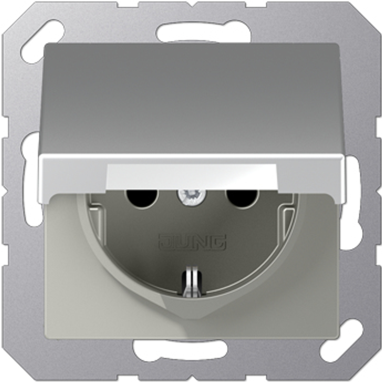 Tootefoto - JUNG A 1520 BFKIKL AL pistikupesa T p F Alumiinium