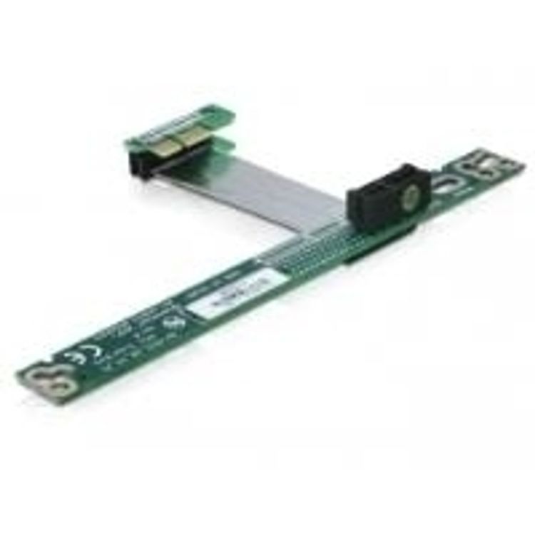 Tootefoto - DeLOCK PCI Express x1 with flexible cable 7 cm liidesekaart/adapter Sisemine