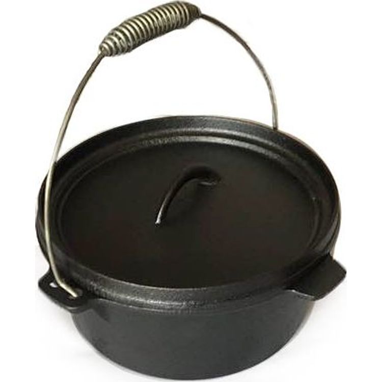 Tootefoto - DUTCH OVEN CAST IRON POT WITH LID, 4 L.