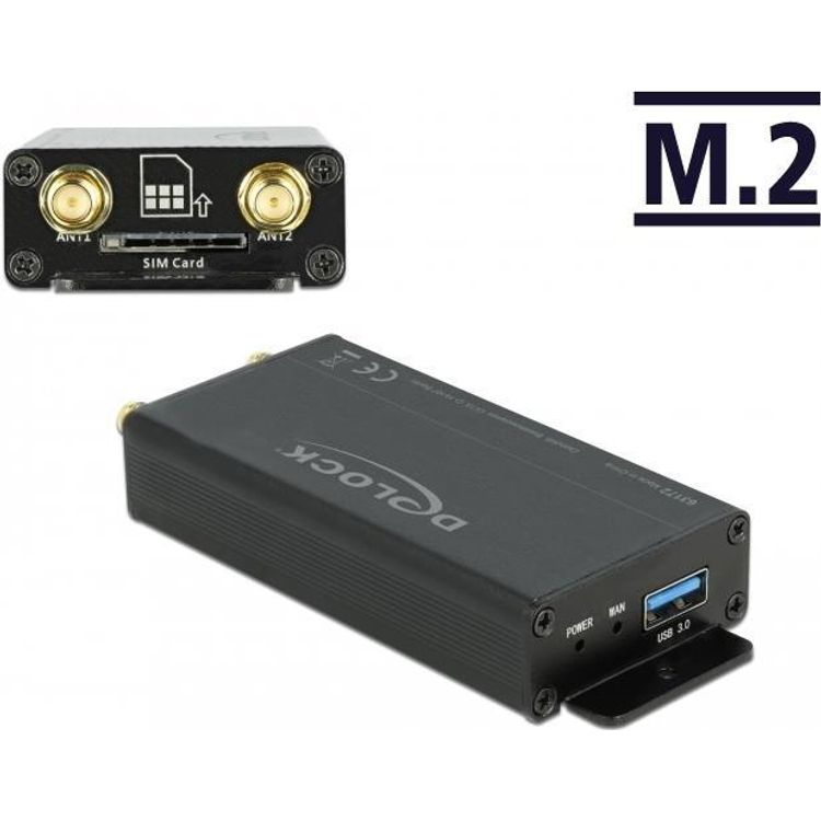 Tootefoto - DeLOCK 63172 liidesekaart/adapter M.2, USB 3.2 Gen 1 (3.1 Gen 1)