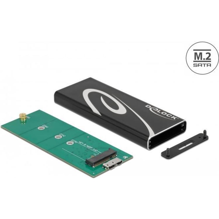 Tootefoto - DeLOCK 42007 k vakettaboks K vaketta korpus Must M.2