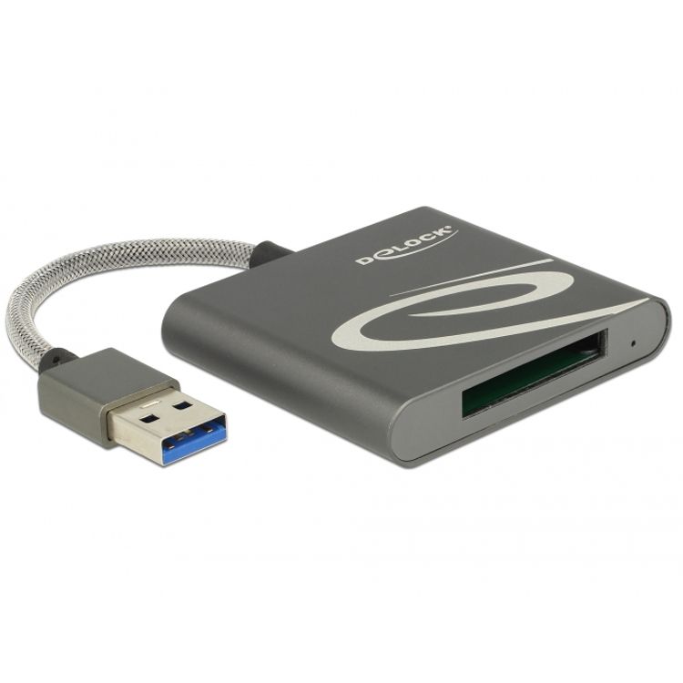 Tootefoto - DeLOCK 91583 kaardilugeja USB 3.2 Gen 1 (3.1 Gen 1) Hall