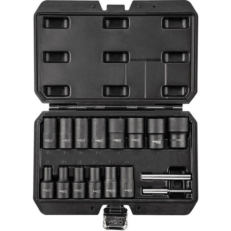 Tootefoto - Neo pistikupesad 1/2" kahjustatud mutrite jaoks, 16 t kki (11-920)