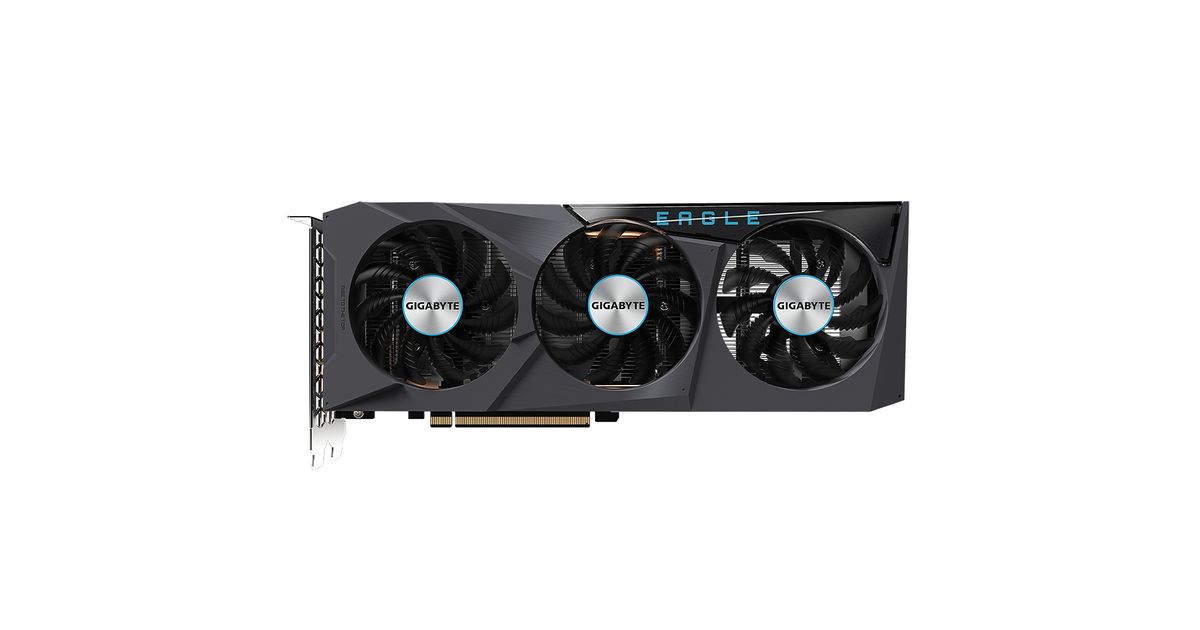 GIGABYTE Radeon RX 6600 Eagle 8G Graphics Card, WINDFORCE 3X Cooling  System, 8GB 128-bit GDDR6, GV-R66EAGLE-8GD Video Card