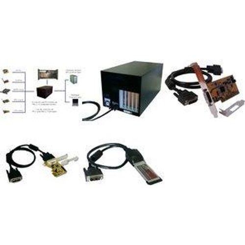 EXSYS Expansion box / 4 PCI slot serial switch box Wired MT Shop