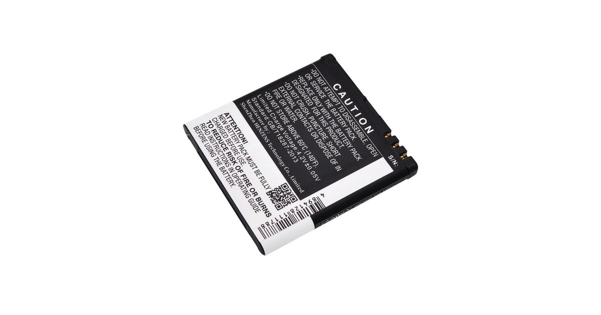 CoreParts Mobile Battery for Beafon 3.70Wh Liion 3.7V 1000mAh MT Shop