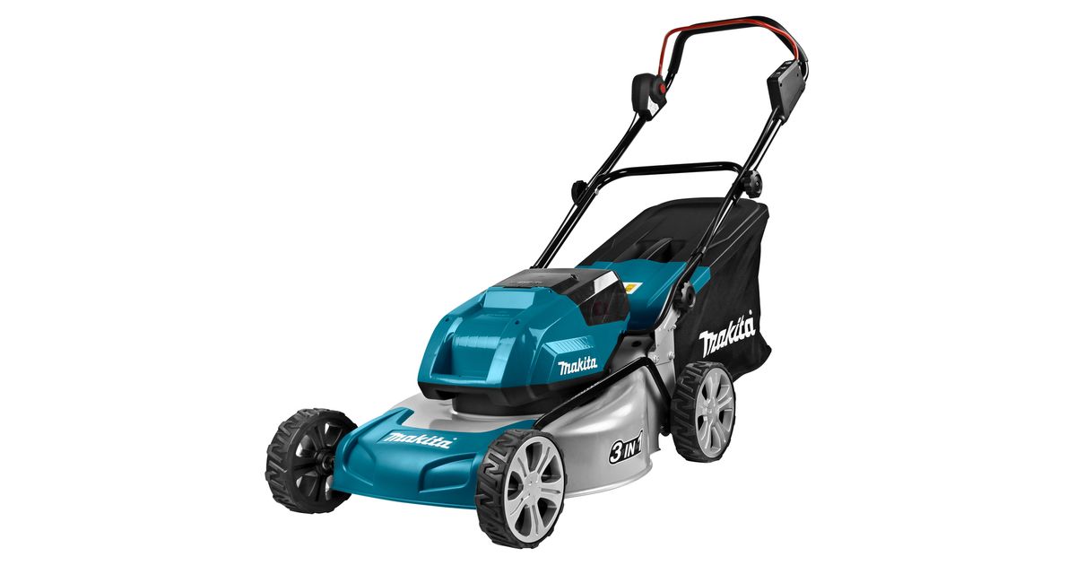 Makita dlm460pt2 cordless lawn mower sale