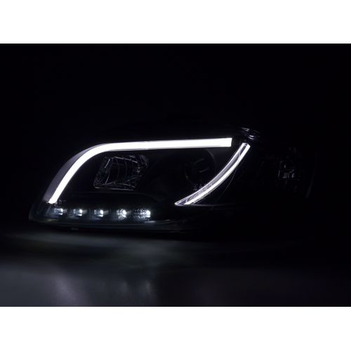 Daylight Headlight Led Daytime Running Lights Audi A4 B7 8E 0408 Black