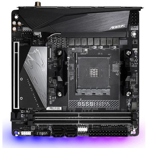 Gigabyte B550I AORUS PRO AX AMD B550 Socket AM4 mini ITX Motherboards