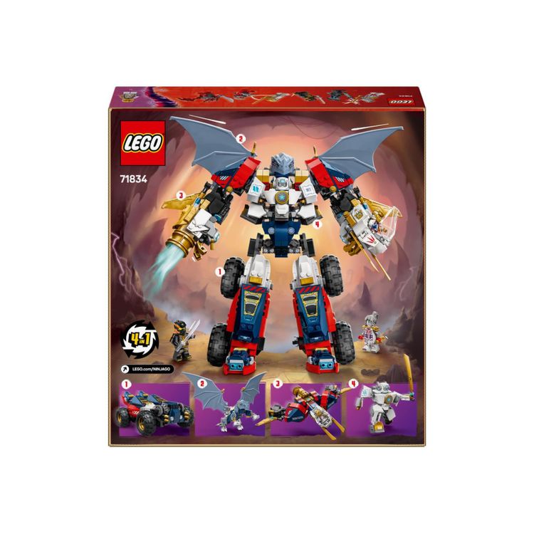 Tootefoto - LEGO Ninjago 71834 Zane's Multi-Function Ultra Mech