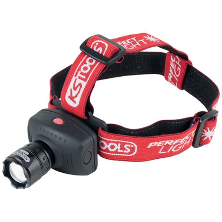 Tootefoto - Ks Tools 550.1238 Led (Monochrome) Headlamp Battery-Powered 140 Lm 3 H 550.1238