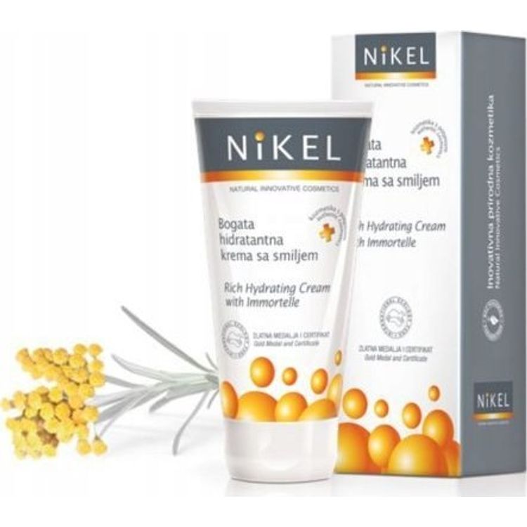 Tootefoto - Nikel NIKEL, Rikkalik niisutav kreem Immortelle lilleekstraktiga, 50ml