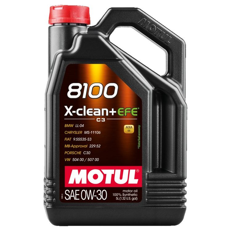 Tootefoto - Motul 8100 X-Clean+ Efe 0W30 C3 5L