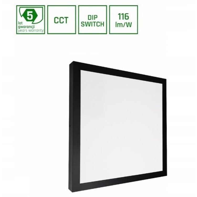 Tootefoto - NYMPHEA SELECT 24W/35W/40W CCT 230V 120ST IP20 400X400X33MM MUST