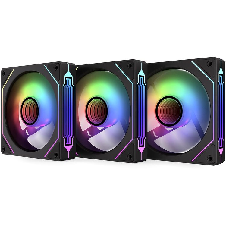 Tootefoto - Krux Corvus 120 ARGB kolme komplektiga ventilaator (KRXE007)