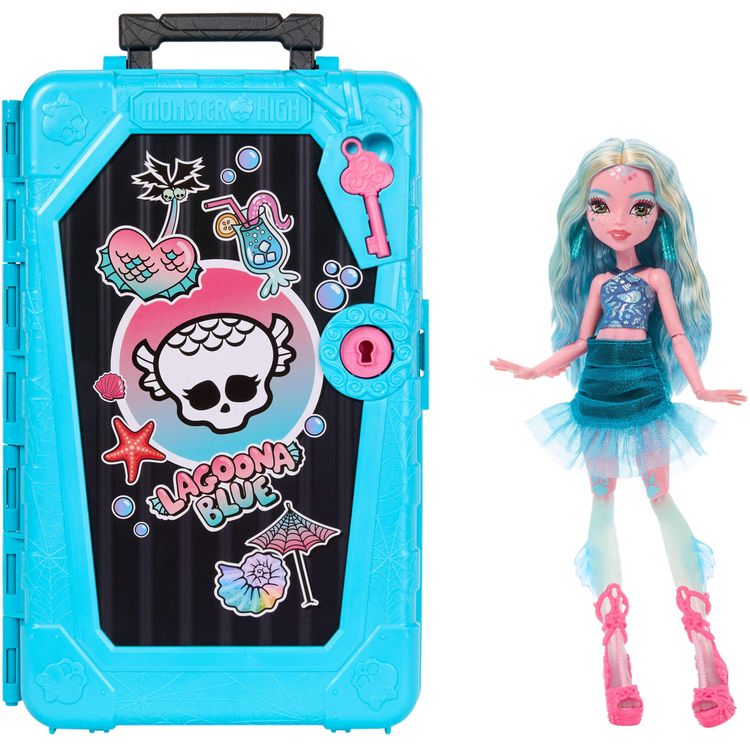 Tootefoto - Monster High Straszysekrety Seria 7 Lagoona Blue Lalka (JDR51)